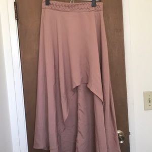 Blush skirt